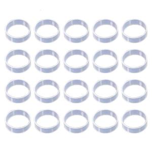 20Pcs Joystick Protect Guard Rings Invisible Rings for / / Switch PRO Game Controller Joystick Rings Cover