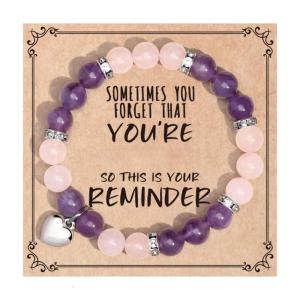 Elegant Stone Heart Bracelet Alloy For Women Stylish Design Wristband For Daily Wear And Special Occasion