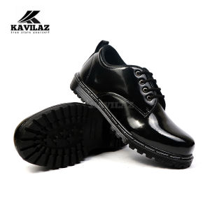 KAVILAZ true style yourself Sepatu Pria Oxford Formal Cassual Kerja Kantor Black Glossy Kode Z10