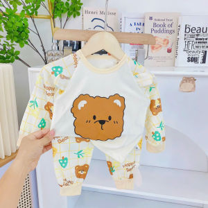 [MẪU MỚI] BỘ DÀI TAY IN HÌNH CHẤT COTTON LEN TĂM MỀM MÁT SIÊU DỄ THƯƠNG CHO BÉ YÊU 7-16KG. VIDEO THẬT. BIBO BABY SHOP