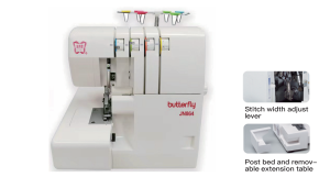 Butterfly Sewing Machine JN864 by STAMM TECHNIC