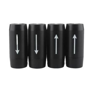 4Pcs Aluminium Y Splitter Speaker Sound Power Cable Wire Adapter Plug Easy Installation Splitter Connector for Speaker