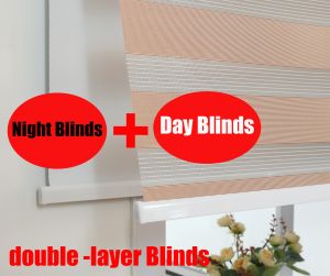 【New】Multi -functional Blinds  Curtains Window Roller Double Blinds Blackout Window Blinds 60/80/100/120/140x200cm Korean Blinds for Windows COD