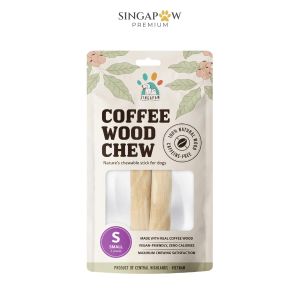 Singapaw Natural Coffee Wood Chew | Dog Chew | Dental Chew