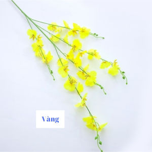 Hoa Lan vũ nữ lụa giả PAVAVA hoa nhân tạo dài 1m gồm 5 nhánh cắm nhìn rất sang trọng