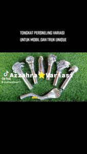 [COD] TUAS GIGI VARIASI SHIFT KNOB TONGKAT PERSNELING VARIASI MOBIL DAN TRUCK MOTIF UNIKK