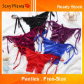 Sexy Panties Lace Open Crotch Woman Underwear G-String Thong Panties. 