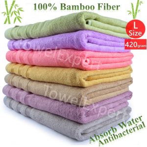 Thick Bamboo Fiber Large Adult Tuala Mandi Saiz Besar Tebal Dewasa Hotel Towel Extra Lembut Serap Air Luxury Premium Quality Standard Size Bath Towel