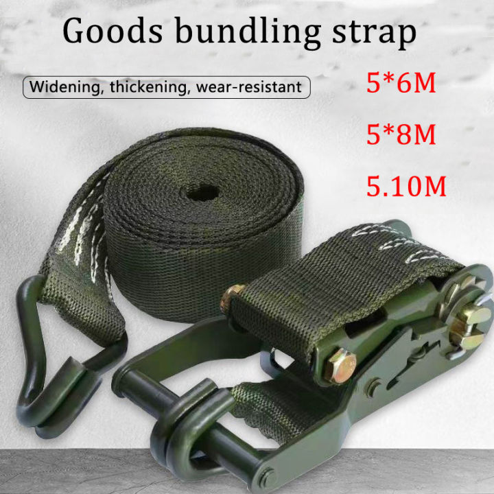 10m Ratchet Strap Tie Down Adjustable Heavy Duty Tie Down Ratchet Cargo