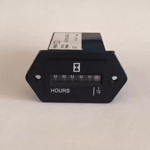 Alittlesetrtu 6 chữ số 100-250V AC 10-80V Đồng hồ đo giờ DC Bộ đếm giờ thạch anh kín hoàn chỉnh SYS-1 VN