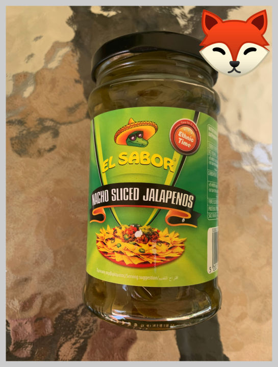 { EL SABOR } Nacho Sliced Jalapenos Size 225 g. Lazada.co.th