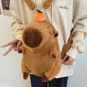 Balo Nhồi Bông CAPYBARA 40CM Túi Đeo Capybara Dễ Thương