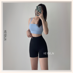 Set đồ tập gym nữ cao cấp Áo bra quần short thời trang HERSIGN-SMIX13N12