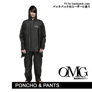 JAS HUJAN OMG PONCHO PANTS PONCHO CELANA