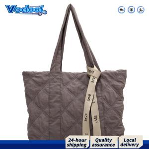 【Fast delivery】 Durable Nylon Tote Bag for Women Large Capacity Casual Bag for Yoga Gym and College with Adjustable Shoulder Strap