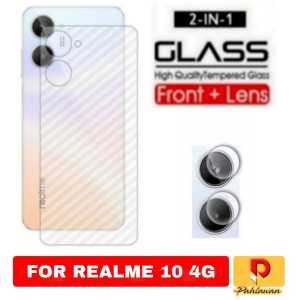 PROMO PAKET 2 IN 1 Garskin REALME 11 4G 2023 / REALME C51 NFC / REALME C53 NFC / REALME C55 NFC /REALME 10 4G / REALME C33 2022 Anti Gores Bagian belakang