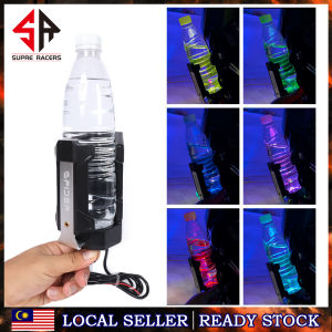 illuminated cup holder Premium Adjustable Bottle Holder Motorcycle Bicycle Pemegang Botol Motosikal Basikal Water Bottle