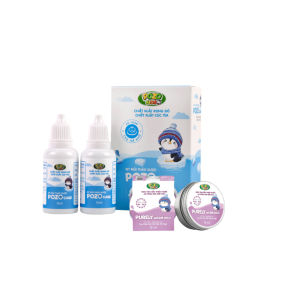 Pozokids - Combo Cho Bé Nằm Điều Hòa Pozokids - Tạo lớp màng tự nhiên bảo vệ mũi sáp giữ ấm phòng cảm lanh