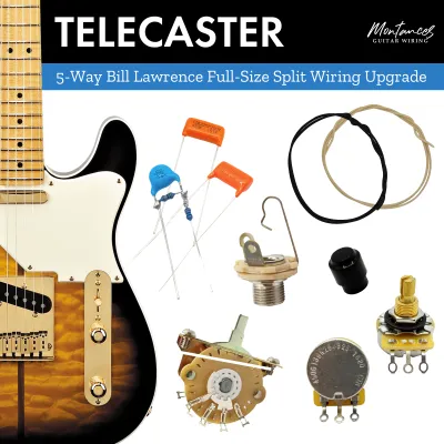 Telecaster 5-way Bill Lawrence Wiring Kit (US Size)