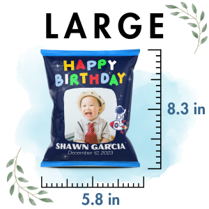 Personalized Chipbags/Lootbags Any Design Birthday Baptismal Wedding Party Souvenir and Giveaways A5 and A6 size