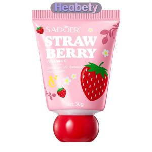 Heabety Sadoer 30g Kem dưỡng ẩm tay hương vị dâu tây kem làm Sáng Da Tay mùa thu và mùa đông