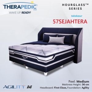Kasur Springbed Hourglass Series THERAPEDIC AGILITY M