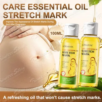 Stretch Mark Care Essential Oil for Scar and Stretch Mark Remover Skin Treatment Soothing Oil 100ml