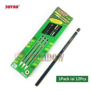 Joyko Pensil 2B Komputer Pencil For Computer P-88 2B Pensil Tulis ANAK 2B - 1 Pack 12 Pcs