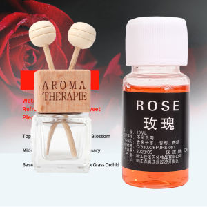 【WOKEN】Car Air Outlet Perfume Clip Empty Perfume Bottle Perfume Refill Liquid Set Car Pendant Pendant Air Freshener Car Aromatherapy