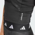 adidas Training Techfit Printed Crop Training Tank Top Women Black IN6876. 