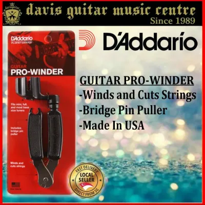 DAddario Pro Winder String Cutter For Guitar