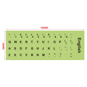 Luminous Dustproof Keyboard Sticker Dustproof Laptop Keyboard Sticker Skin Keypad Decal Notebook PC Computer Keyboard Accessories