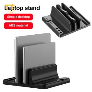 Tri-Town Vertical Laptop Stand Thickness Adjustable Tablet Phone Desktop Laptop PVC Stand