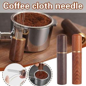 Espresso Coffee Tamper Distributor Needle/ Stainless Steel Coffee Powder Stirrer Coffee Accessories