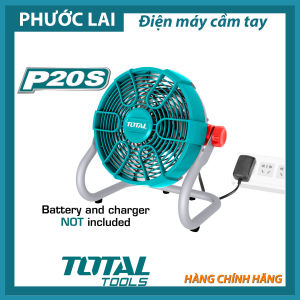 Quạt máy dùng pin Lithium 20V TOTAL TFALI2002