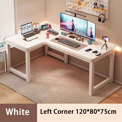 L-shaped Corner Desk Office Table Computer Desk Workstation Study Table Writing Desk Home Modern