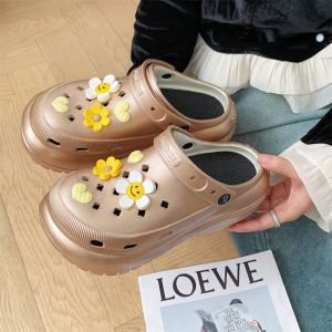 รองเท้าส้นตึก รองเท้าเสริมส้น สีเงิน สีทอง แฟชั่น พร้อมส่งจากไทย + แถมฟรีตัวติด SUN-8694