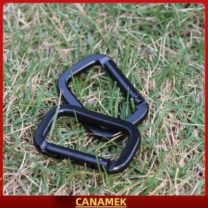Miễn phí vận chuyển✨ 1 cái khóa carabiner hình vuông khóa móc khóa móc treo lò xo kẹp Móc khóa ba lô Ngoài Trời khóa mặt dây chuyền dụng cụ cắm trại