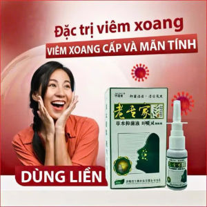 Xịt Mũi Thảo Dược  Làm Sạch Khoang Mũi Giảm Ngạt Mũi Hắt Hơi Ngứa Mũi Chảy Nước Mũi Do Thay Đổi Thời Tiết