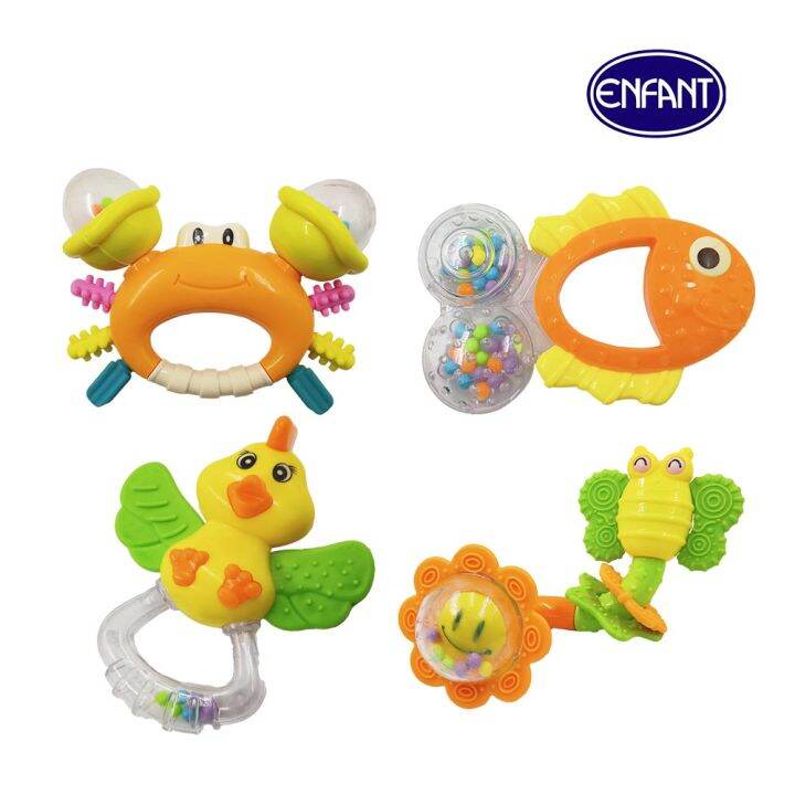 Baby rattle gift sales set