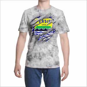 Kaos 3D 3 Dimensi Persib Logo Robek Premium Bangkok Thailand