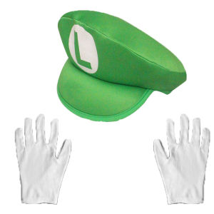 หมวกแฟนซีมาริโอ้ (แถมถุงมือด้วย) ใส่เป็นธีมน่ารักๆ มีมาริโอ้และลุยจิ มีไซส์เด็ก และผู้ใหญ่