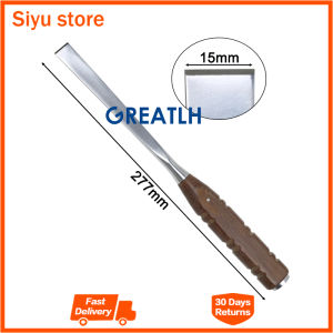 GREATLH Bone Osteotomes Bone Knife Wooden Handle Autoclavable Orthopedic Instrument