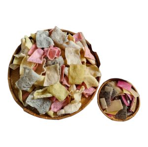 500Gram Bánh Phồng Ngọt Dừa 5 Loại Trái Cây Hàng Vịnh Cà Mau Của Hợp Tác Xã Hàng Vịnh Năm Căn Cà Mau