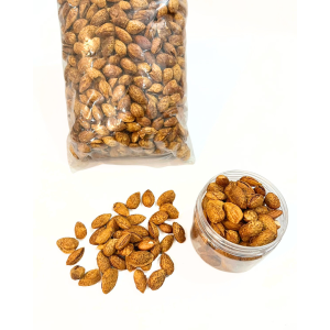 Kacang almond panggang 1kg / almon roasted / Oleh-oleh haji dan umroh kurma elshanum II