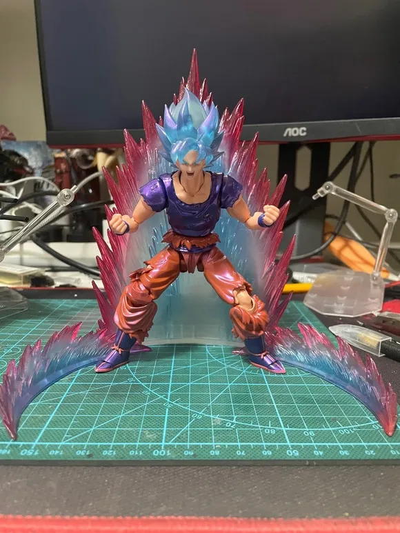 15cm Dragon Ball Son Goku 3.0 Shf Action Figure Demoniacal Fit