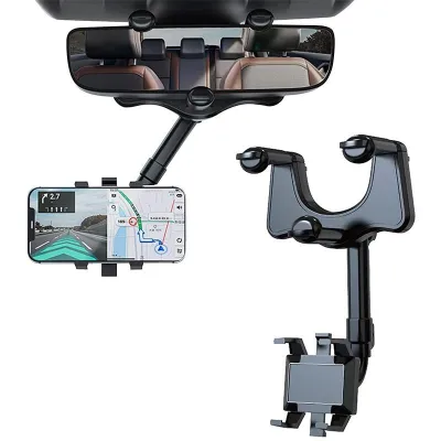 【2025 NEW】Holder Hp Mobil Jepit Dashboard Spion Original 360 Derajat Car Phone Bracket Holder Multifungsi Kuat Dan Kokoh-Holder Mobil-Holder GPS-Holder Kaca Spion-Tempat Hp Mobil-Holder HP di Mobil-Original Holder handphone Mobil-CAR HOLDER