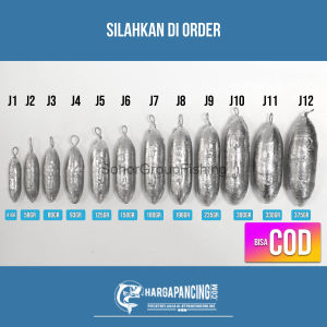 Timah J Kiloan/ timah Bandul