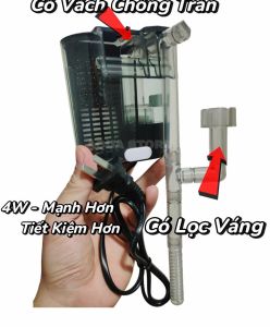 Bộ lọc thác nước mini - Lọc thác hồ cá cảnh mini siêu êm