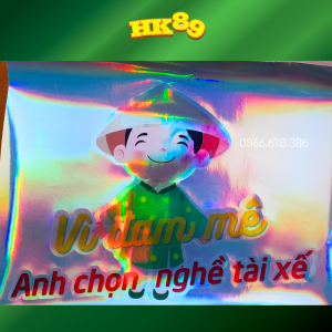 Tem xe 3 lớp Vì đam mê anh chọn nghề tài xế Mê khung trời vùng vẫy khắp yêu thương (SL: 1 đôi)